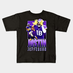 VINTAGE JUSTIN JEFFERSON Kids T-Shirt